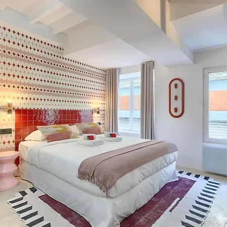 Mykeypers - Luxurious Private House With Jacuzzi For 10p/4br - Heart Of Appartamento Parigi